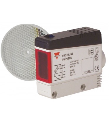 Fotocélula de espejo 12m CARLO GAVAZZI