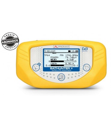 SATHUNTER+ Cazador de satélites DVB-S/S2 y DSS