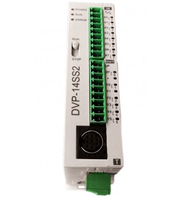 CPU Delta (24Vdc) 8 entradas / 6 salidas transistor  DVP14SS211T