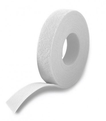 ONE-WRAP Velcro 13mm x 25 metros blanco