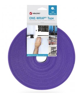 Velcro ONE-WRAP® TAPE 13mm x 25 metros lila