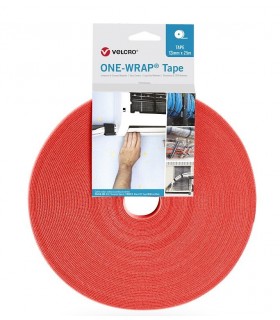 Velcro ONE-WRAP® TAPE 13mm x 25 metros naranja