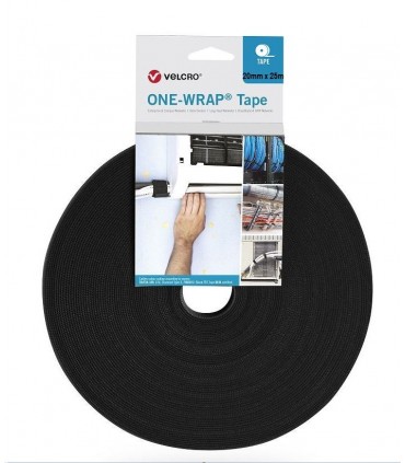 Velcro ONE-WRAP® TAPE 20mm x 25 metros negro