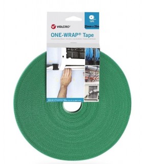 Velcro ONE-WRAP® TAPE 20mm x 25 metros verde