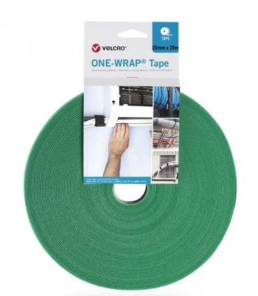 Velcro ONE-WRAP® TAPE 20mm x 25 metros verde