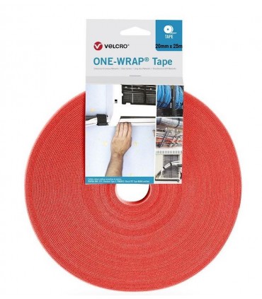 Velcro ONE-WRAP® TAPE 20mm x 25 metros naranja