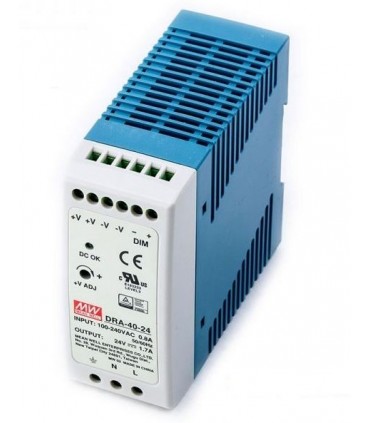 Fuente de alimentación Serie DRA Mean Well DRA-40-24