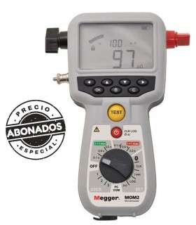 Ohmímetro de baja resistencia portátil MOM2 Megger BD-59093