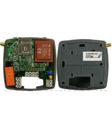 Telemando GSM con 2 entradas 1 salida + Sonda de temperatura