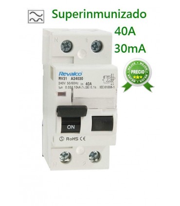 Superinmunizado 40A 30mA 2 polos