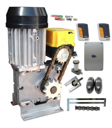 Kit Motor puerta basculante industria con herrajes 6m de altura