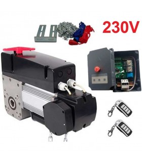 Kit Motor directo al eje puertas seccionales de hasta 35m²