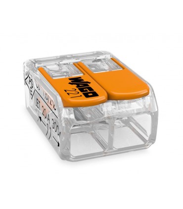 Conectores WAGO 221-412 4.0mm²  2 vías