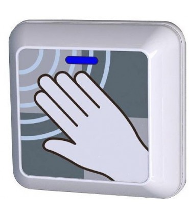 Pulsador sin contacto de puertas automáticas