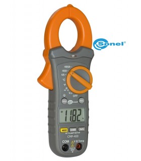 Pinza Amperimétrica 600V y 400A AC CMP-400 SONEL