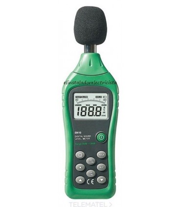Sonómetro KPS-SN10 rango 30dB a 130dB.
