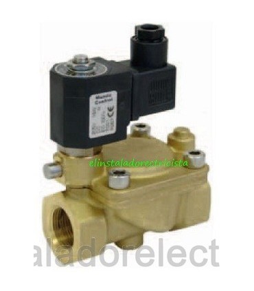 Electroválvula agua 3/4" máx. 16bar N/A 220V c/rearme manual