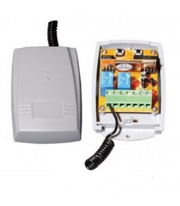 RECEPTOR 2 CANALES 433MHZ 12/24V