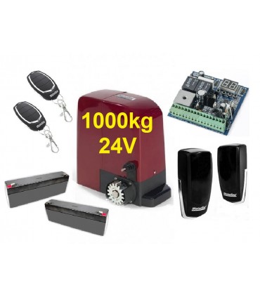 Kit Motor 1000kg Corredera 24V. SLIDE1024