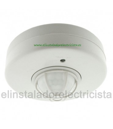 Detector de movimiento por infrarrojos para techo Ø 12metros