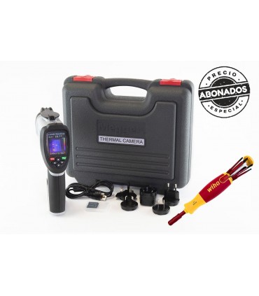Cámara Termográfica Megger TC3231 y Multipuntas Wiha