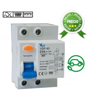 Diferencial Superinmunizado Clase B 25A 30mA