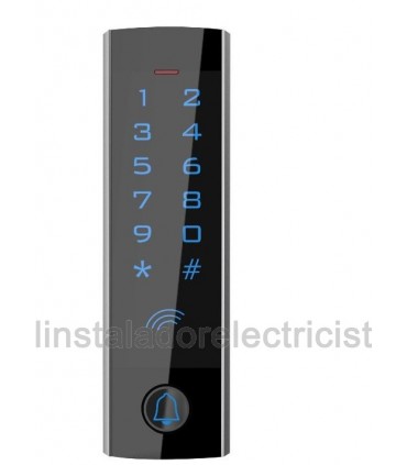 Control de acceso por teclado y tarjeta