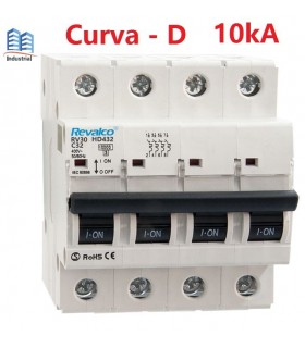 Automático 32A 4 Polos Curva-D 10kA