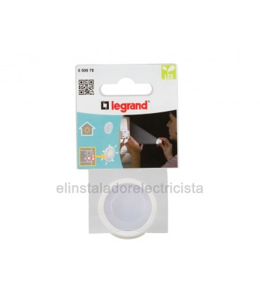 Linterna Enchufe Pared, luz LED, Blanco 0.06W con blister
