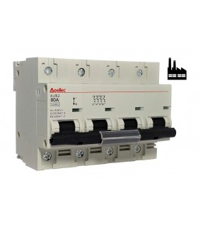 Magnetotérmico Tetrapolar Industrial de 80 a 125 Amperios 10KA