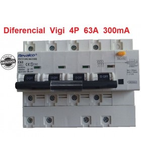 Diferencial con Automático incorporado 4P 63A 300mA