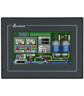 Pantalla táctil 7" Delta DOP-107BV HMI con 2 puertos