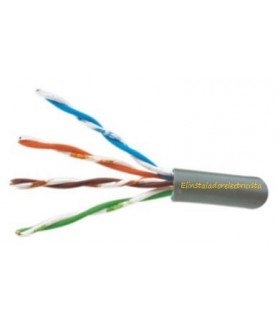 Cable UTP flexible  para transmisión de datos cat5e