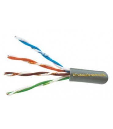 Cable UTP flexible  para transmisión de datos cat5e