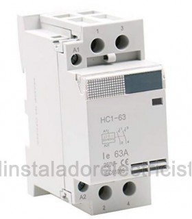 Contactor Modular 2P 63A - 230Vca 36mm