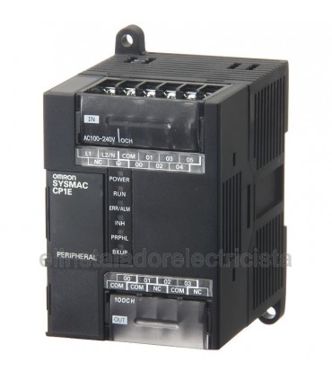 CP1E-E10DT1-A CPU Plc Compacto Omron 6E/4S NPN 24Vcc