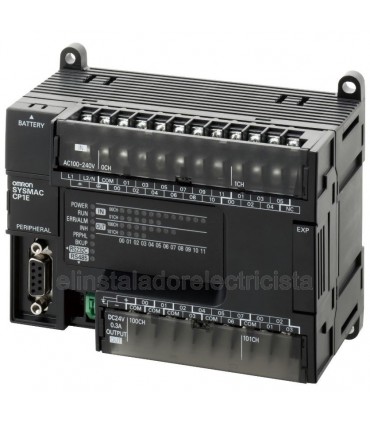 CP1E-N30S1DR-A PLC COMPACTO CPU OMRON 18E/12S Relé Semidúplex