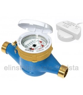 Contador de agua 1" con emisor de pulsos