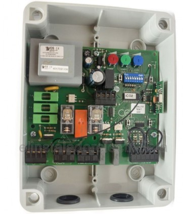 Cuadro de control 2 hojas batientes 230V. Euro230 M2 VDS