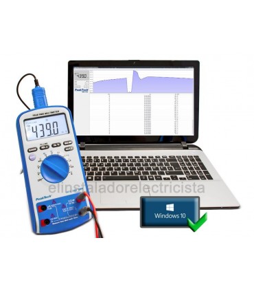 Equipo de Medición "DMM + Pinza amperimétrica" TRMS