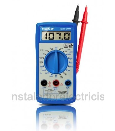 Multímetro 1070 PeakTech Básico