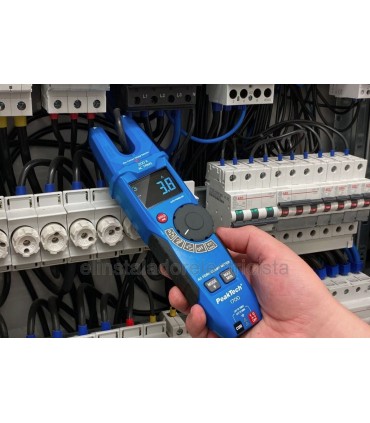 Medidor de Pinza en horquilla TRMS, 200A AC 1000V Peaktech 1700