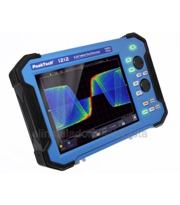 Osciloscopio tablet 100 MHz / 4 CH, 1 GS/s Peaktech 1212