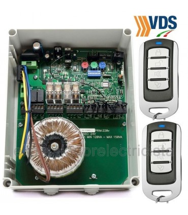Cuadro para 2 Motores Batientes de 24V con 2 mandos