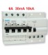 Automático 4P 6A 10kA con Diferencial Incorporado (Vigi)