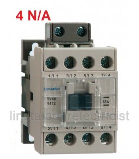 Contactor 4P, 65A, 4 N/O a 230Vac