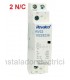 Contactor Modular 1 módulo 2P 25A 230 2N/C