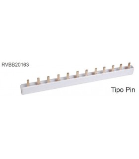 Peine de Conexión 2 polos.  63A (1 mt.) Tipo PIN