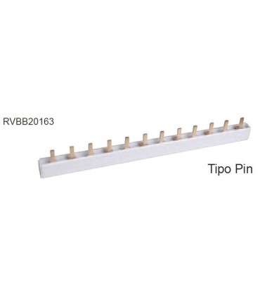 Peine de Conexión 2 polos.  63A (1 mt.) Tipo PIN