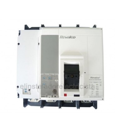 Caja moldeada 4P 800A regulación electrónica 320~800A, 65KA